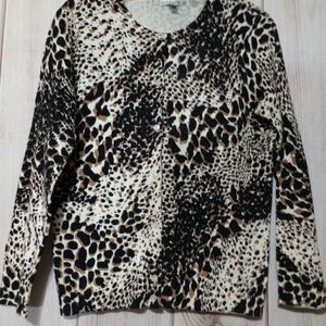 Croft and Barrow Sweater Ladies Medium Petite Cardigan‎